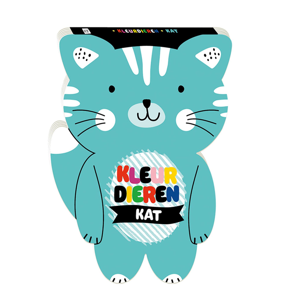 Imagebooks kleurdieren - kat kleurdieren - kat