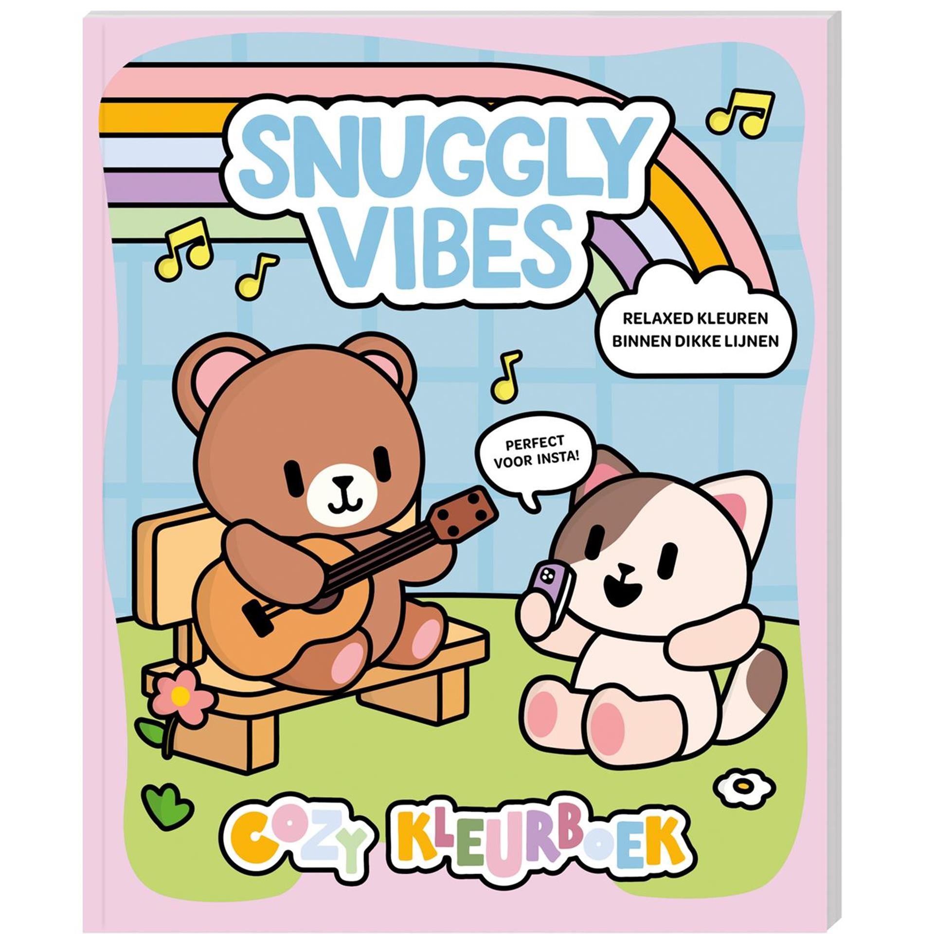 Imagebooks cozy kleurboek - snuggly vibes