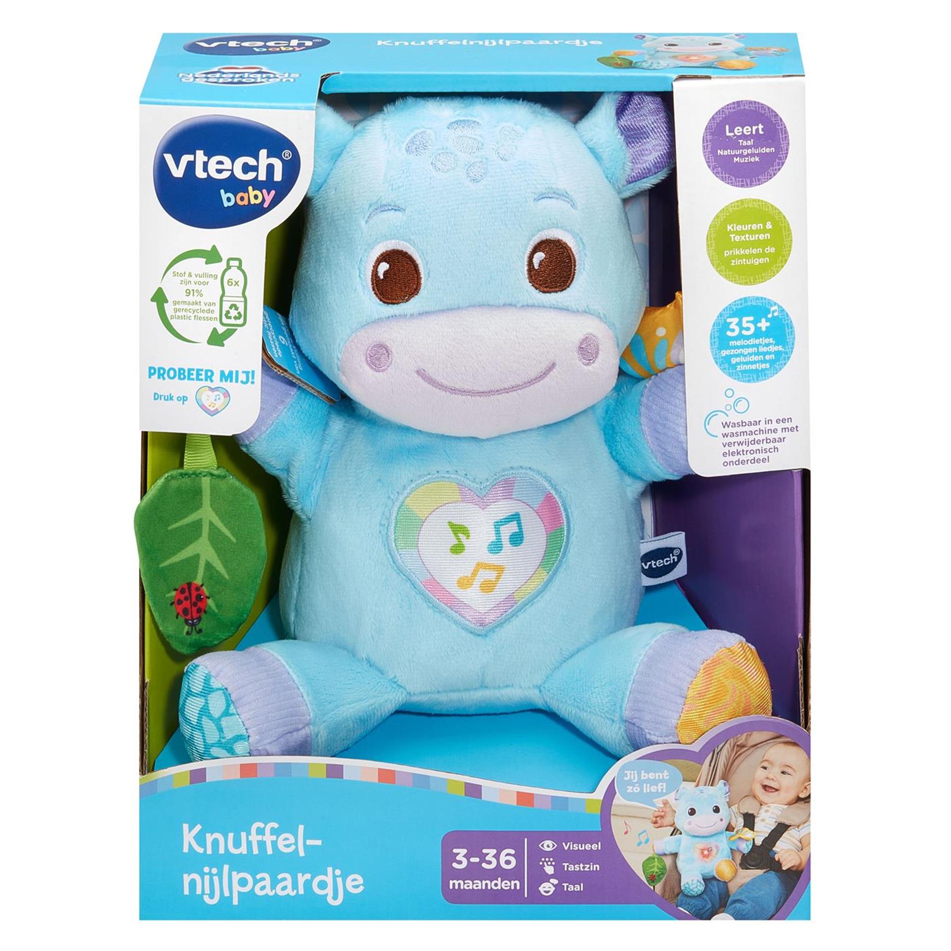 Vtech knuffelnijlpaardje