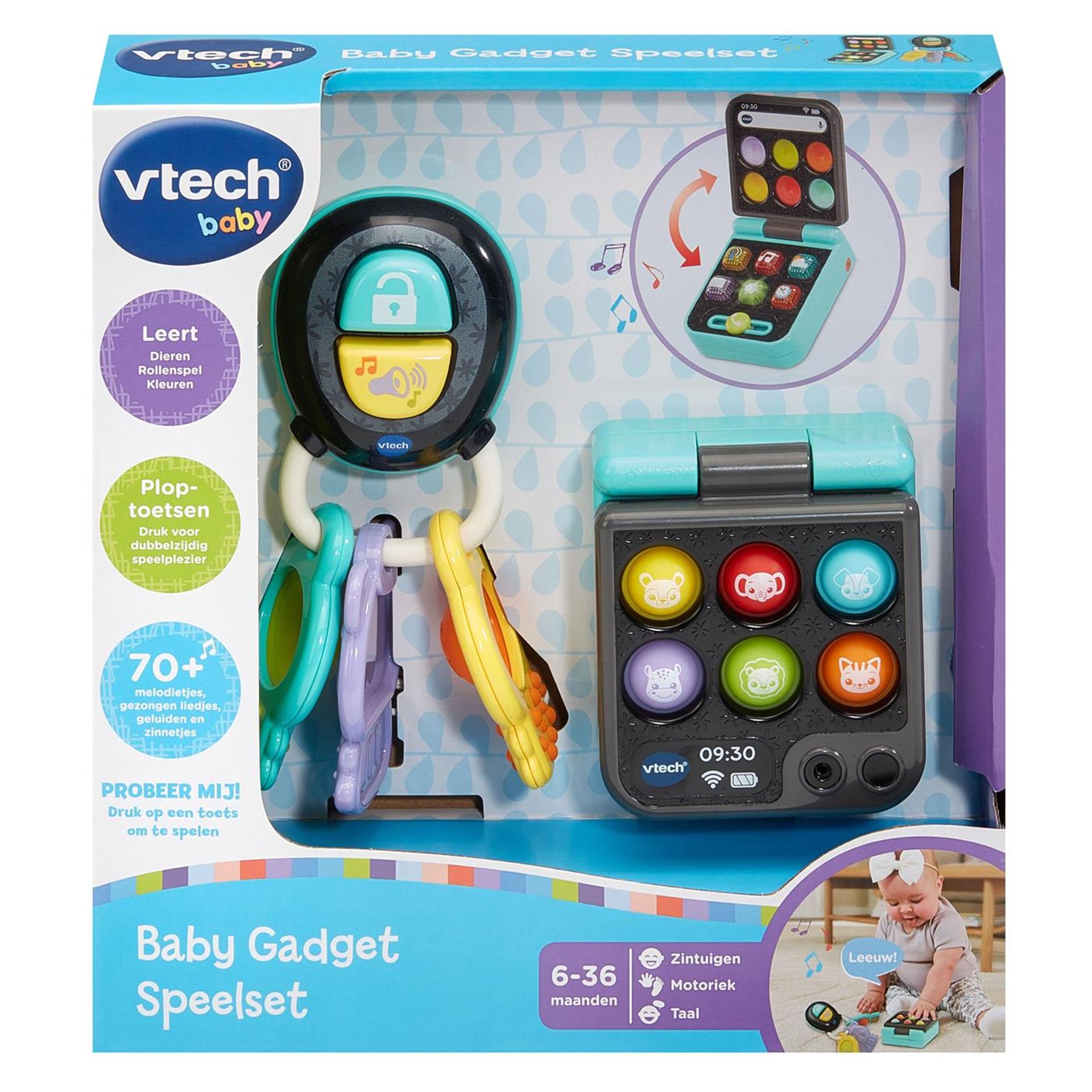 Vtech babyapo;s gadget speelset sleutel en telefoon