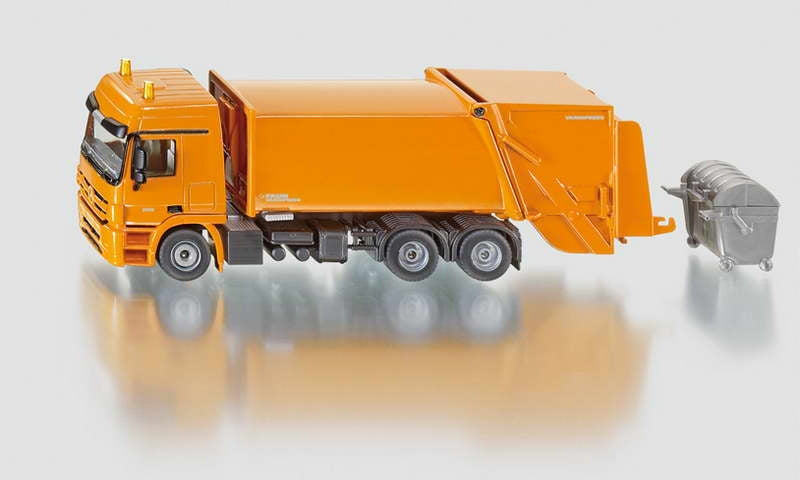 Siku 2938 mercedes actros vuilniswagen