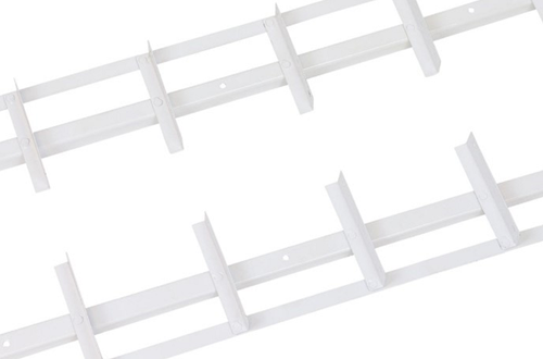 Waelbers fence shutter lamellen 165 cm rvs, wit gecoat - 1 stuk(s) - 670435.99