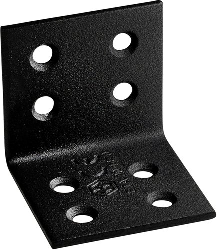Waelbers versterkingshoek 40x40mm zwart txt - 50 stuk(s) - 4318.11