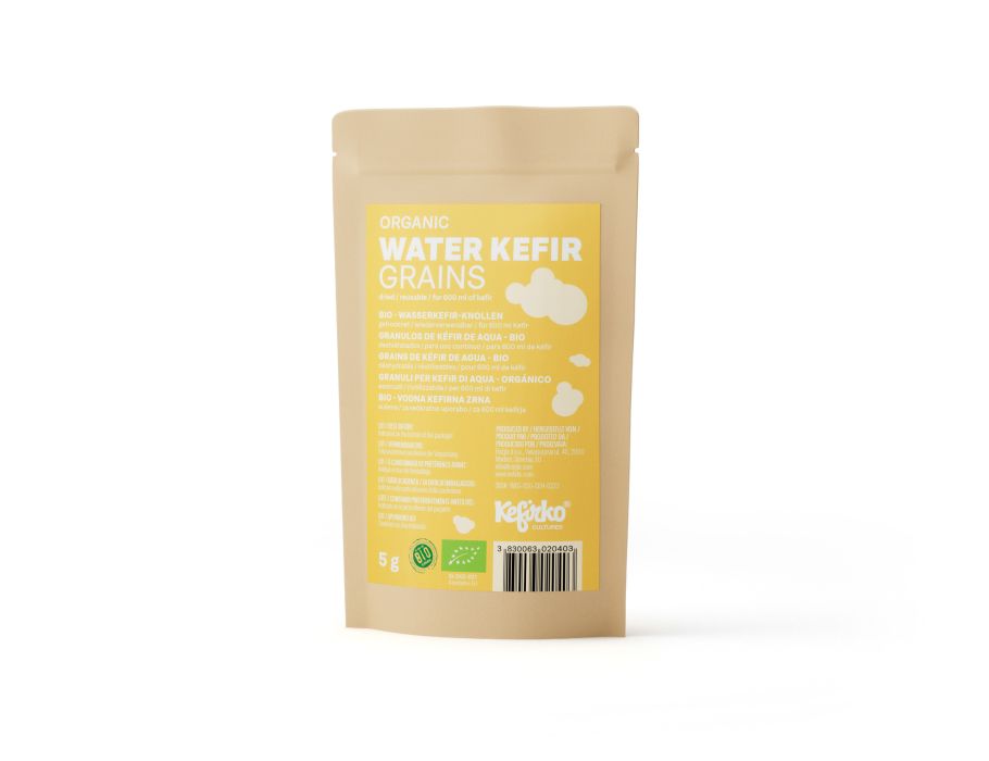 Kefirko starter waterkefirkorrels - 5gr.