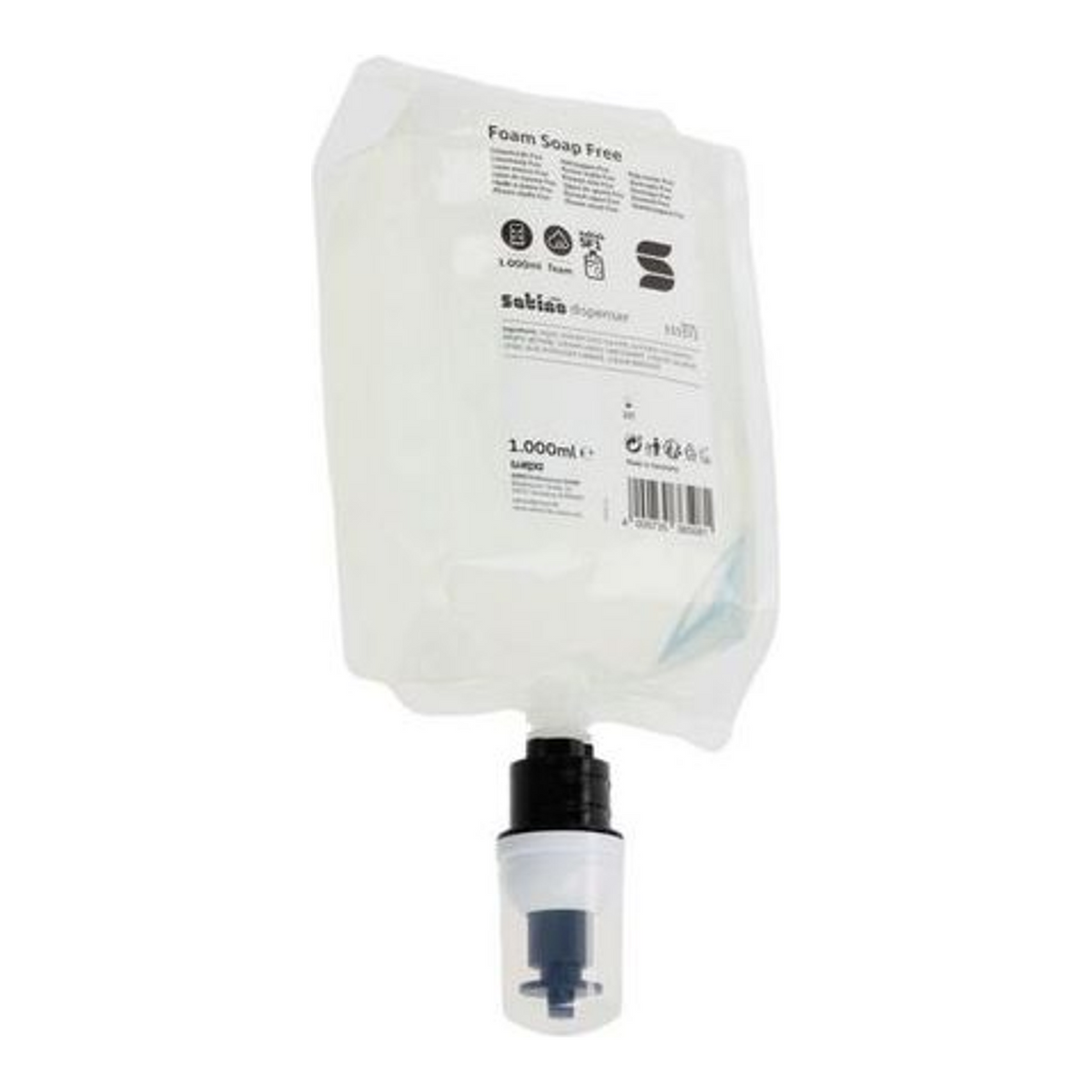 Wepa satino sf1 handzeep foam soap free (6x 1 liter)