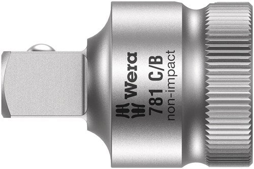 Wera 781 c 1 2 adapter | verbindingsstuk | 781 c b x 3 8 x 35.5 mm x 1 2 - 05042674001