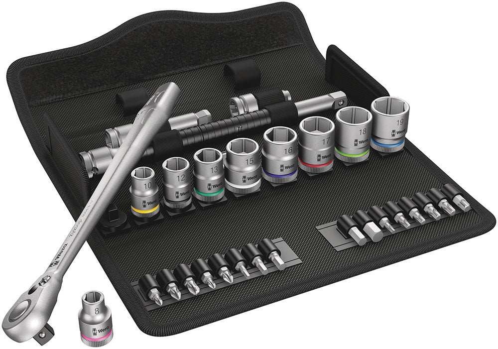 Wera 8100 sa 8 zyklop metal ratchet set (3 8 )