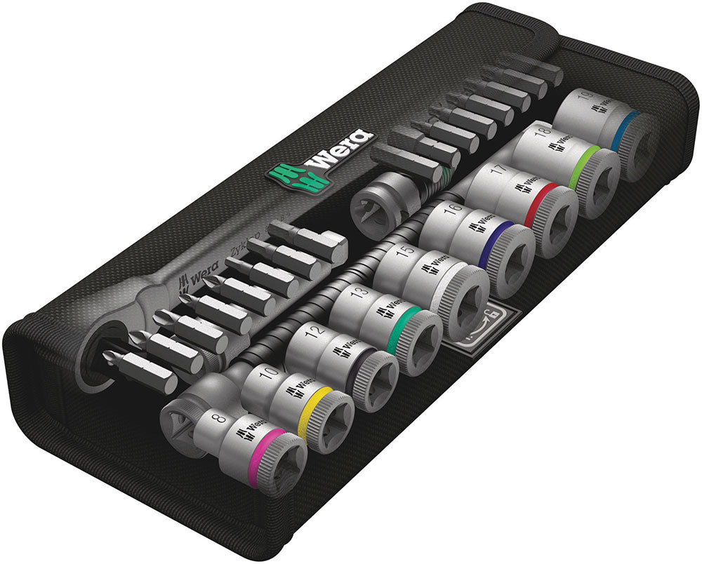 Wera 8100 sa 8 zyklop metal ratchet set (3 8 )