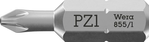 Wera 855 1 z bits pozidriv, pz 1 x 25 mm - 1 stuk(s) - 05072080001