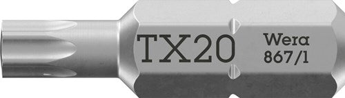 Wera 867 1 torx® bits, tx 20 x 25 mm - 1 stuk(s) - 05066487001