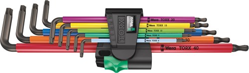Wera Inbussleutelset TORX 967 9 TX XL Veelkleurig 1