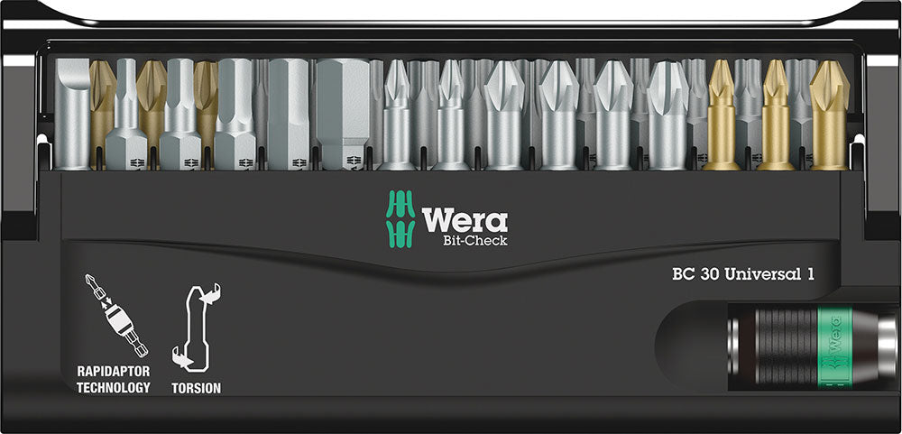 Wera Bit-Check 30 Universeel 1
