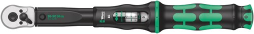 Wera Click-Torque B 1 Torque Wrench with Reversible Ratchet, 3/8 inch, 10 - 50 Nm - 1 piece(s) - 05075610001