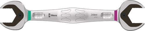 Wera dubbele steeksleutel | 30 x 32 mm lengte 305 mm | mat verchroomd | 1 stuk - 05020264001 05020264001