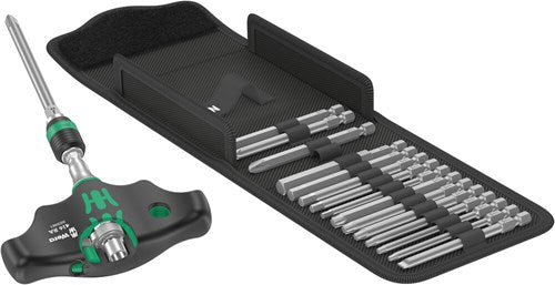 Wera Kraftform Kompakt 400 RA Set 1, 17-delig