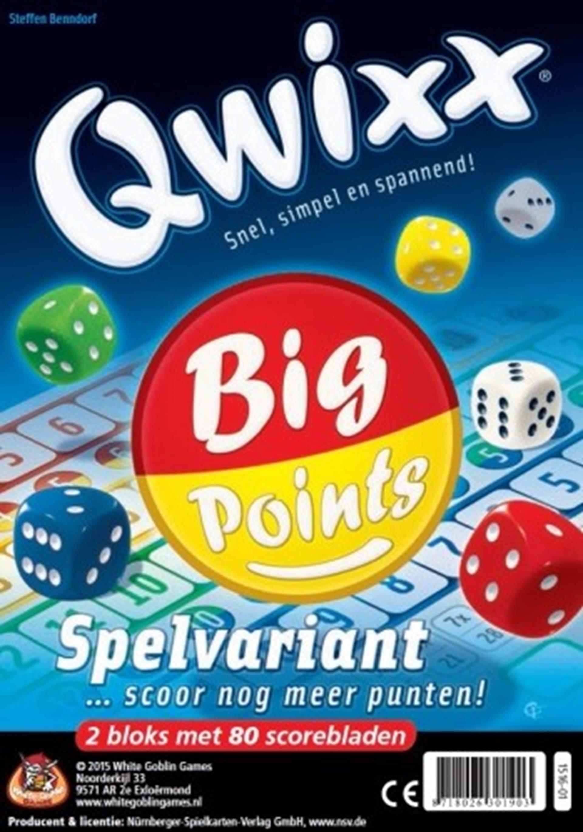 White Goblin Games Qwixx Uitbreidingspunten