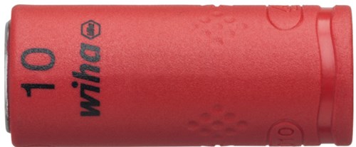 Wiha 246230 dopsleutelinzet geïsoleerd 1 4 buitenzeskant 10.0 mm x 42 mm - 43095