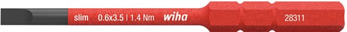 Wiha 283110035 bit slimbit electric sleufkop 3.5 mm x 75 mm - 41159