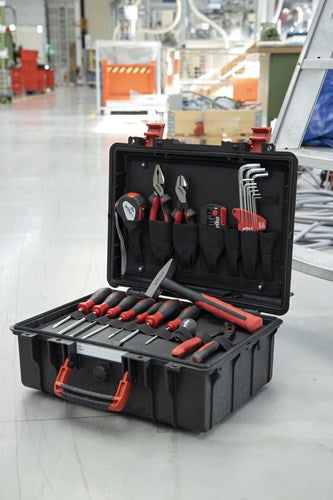 Wiha 9300-71403 gereedschapskoffer basic set l mechanisch | 18 delig - 45531