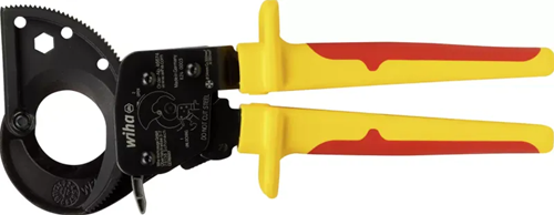 Wiha kabelknipper electric tot 300 mm² met ratelprincipe - 46674