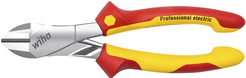 Wiha krachtzijkniptang professional electric met dynamicjoint® met in- en uitschakelbare openingsveer | 200 mm - 41279 - 41279