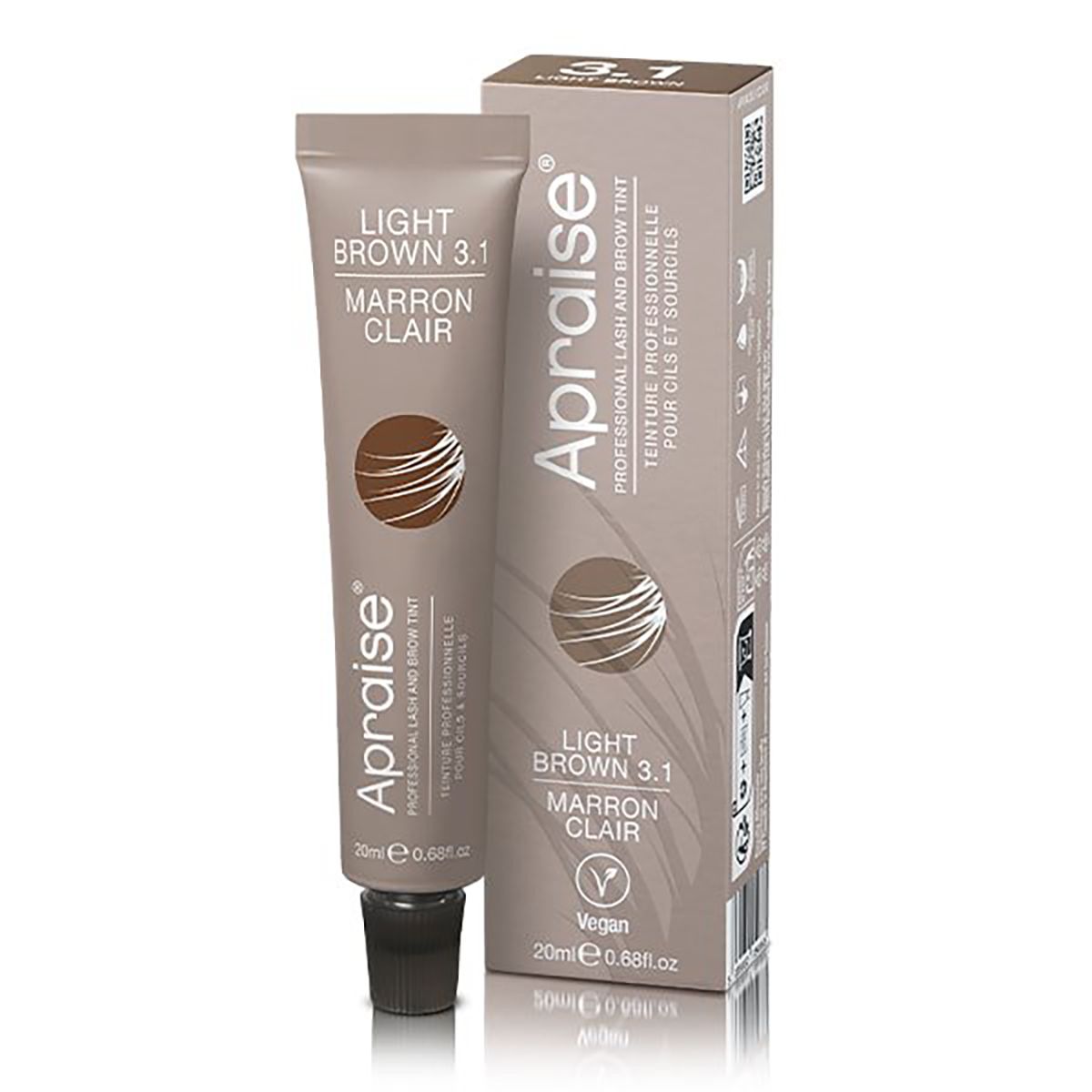 Apraise wimperverf licht bruin nr. 3.1