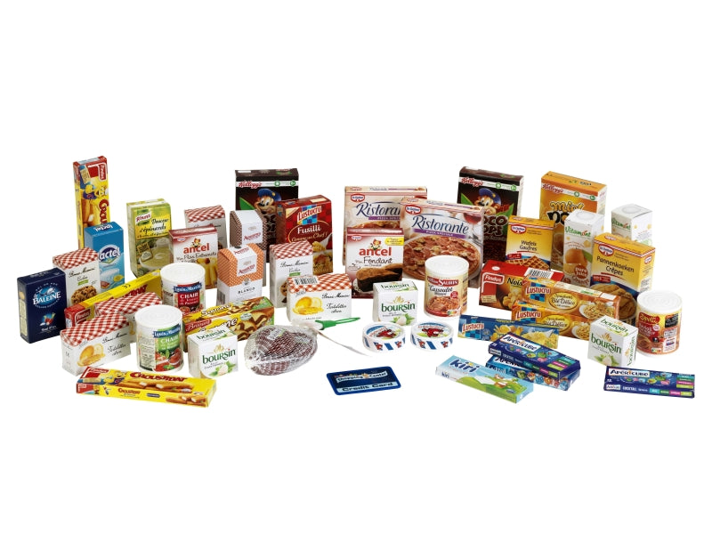 Klein winkelvulling franse producten