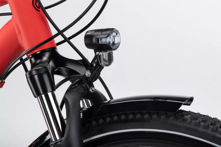 Winora domingo 24 sport 28 inch 48 cm heren 24v rood