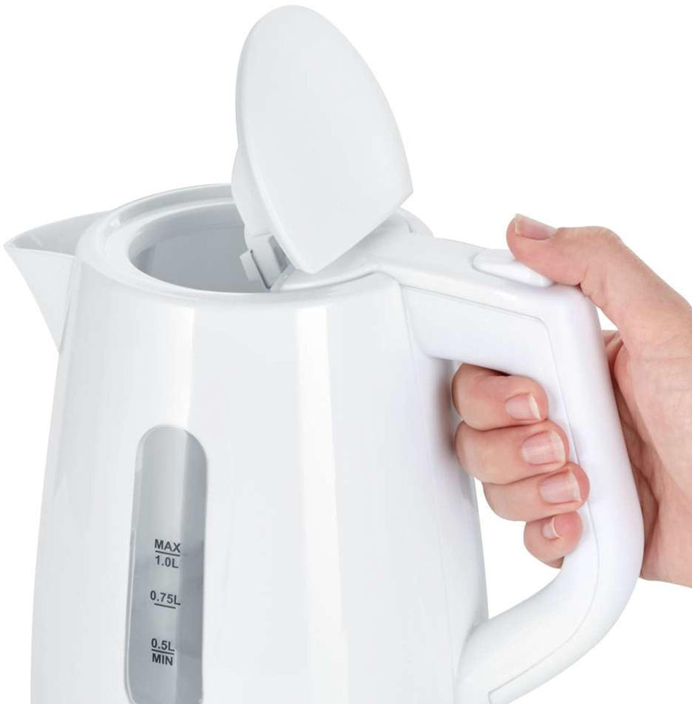 Severin waterkoker wit 1,0 ltr snoerloos 2200w