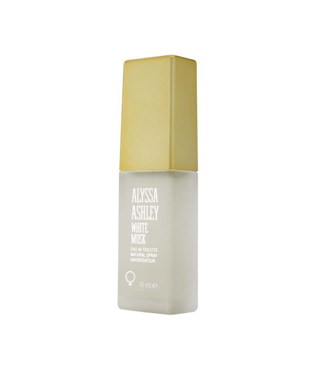 Alyssa Ashley eau de toilette spray witte muskus 15ml unisex
