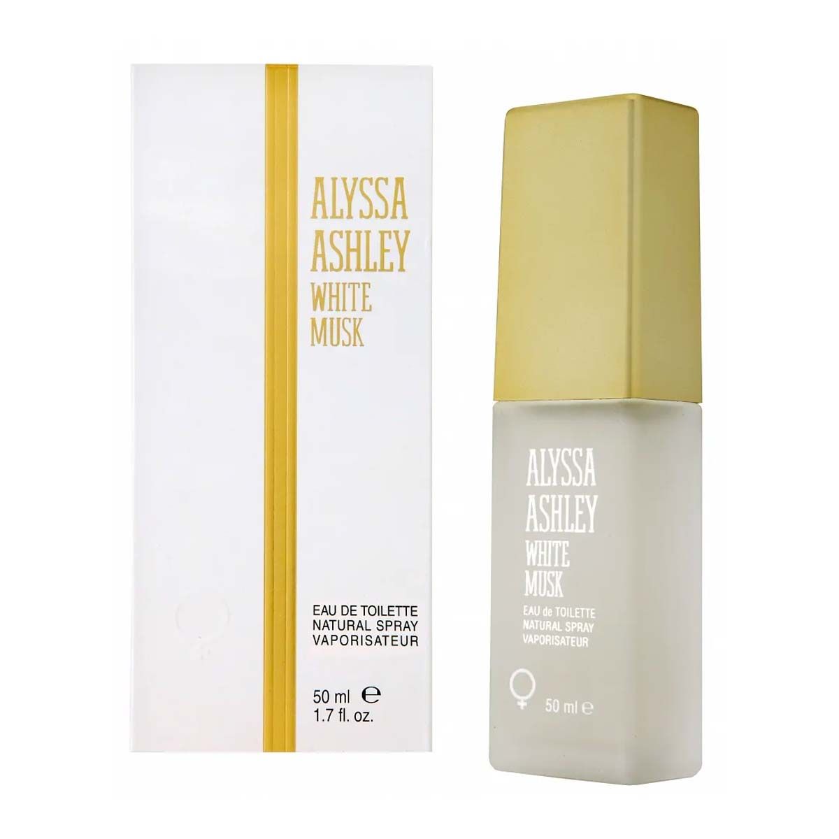 Alyssa Ashley eau de toilette spray witte muskus 50ml unisex