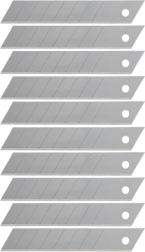 Wolfcraft afbreekmessen | 18mm | 8 segmenten | 10 stuks - 4303000