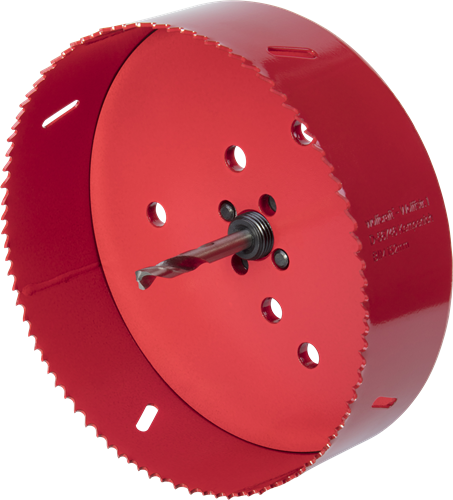 Wolfcraft bi-metalen gatenzaag | inclusief schacht boor | bim | ø152 | 1 stuk - 5498000