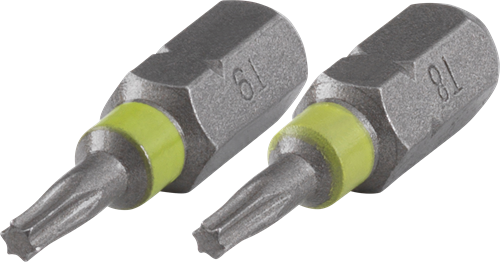 Wolfcraft bit-set | torx® | t8 9 | 2-delig | 1 set - 2495000