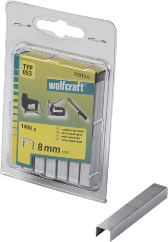 Wolfcraft breedrugnieten | type 053 | staal | 8mm | 1400 stuks - 7031000