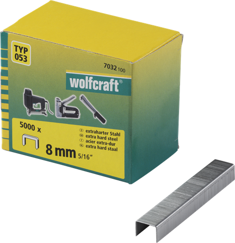 Wolfcraft breedrugnieten | type 053 | staal | 8mm | 5000 stuks - 7032100