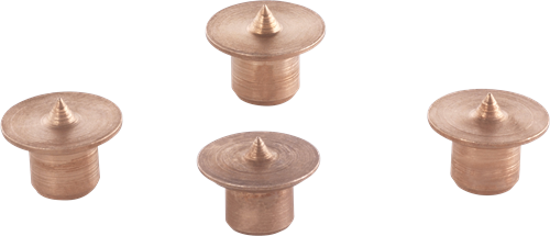 Wolfcraft deuvelbevestigingen | deuvelmarkeerpunten | ø6mm | 4 stuks - 2911000