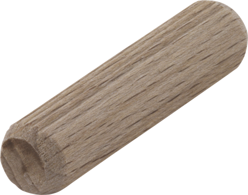 Wolfcraft gegroefde houten deuvels | buche | ø10 x 40mm | 30 stuks - 2910000