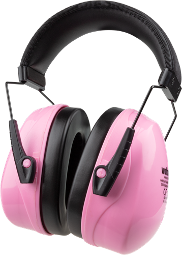 Wolfcraft gehoorkap | kids | roze | 1 stuk - 4961000