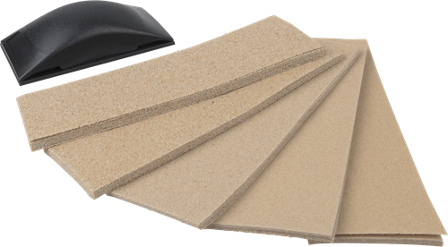 Wolfcraft hand schuurset | 51-delig | 1 set - 2898000