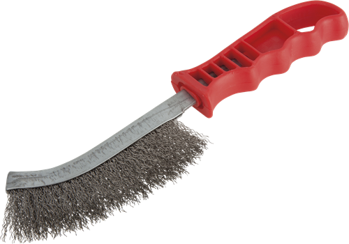 Wolfcraft handdraadborstel | rvs | 265mm | 1 stuk - 2717000
