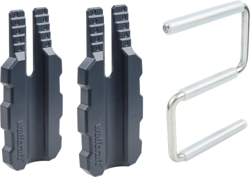 Wolfcraft montageset | deurblad | 3-delig | 1 set - 3674000