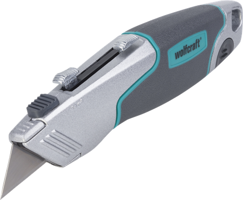 Wolfcraft professioneel mes | met twee lemmeten | 1 stuk - 4200000