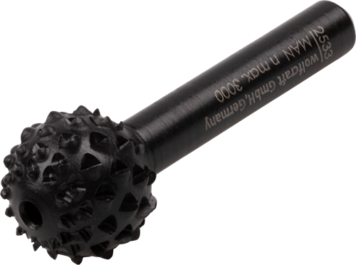 Wolfcraft profielrasp | kogelvormig | voor hout | ø14mm | 1 stuk - 2533000