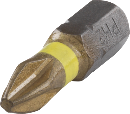 Wolfcraft torsie tin-bit | kruiskop ph2 | 1 stuk - 1323000