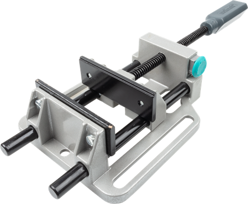 Wolfcraft - universele bankschroef - 100 mm - machineklem - 3410000