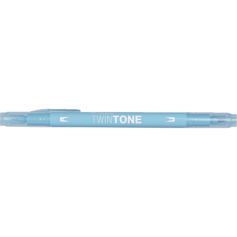 Tombow • twintone dual-tip brushpen light blue