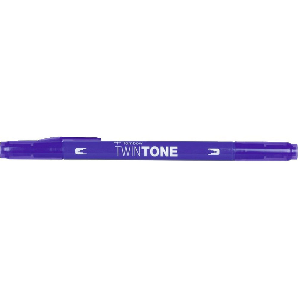 Tombow • twintone dual-tip brushpen prussian blue