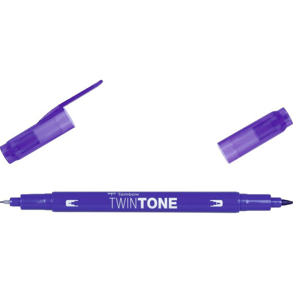 Tombow • twintone dual-tip brushpen prussian blue