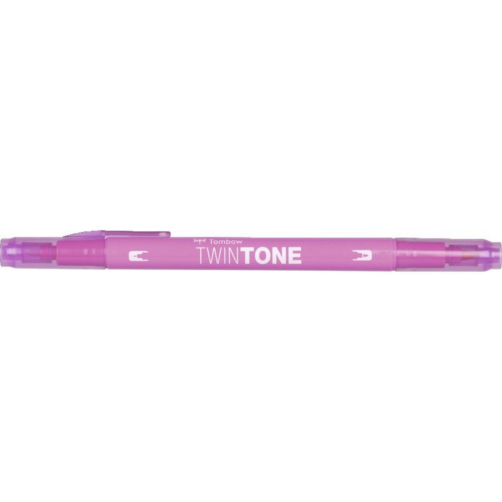 Tombow • twintone dual-tip brushpen princess pink